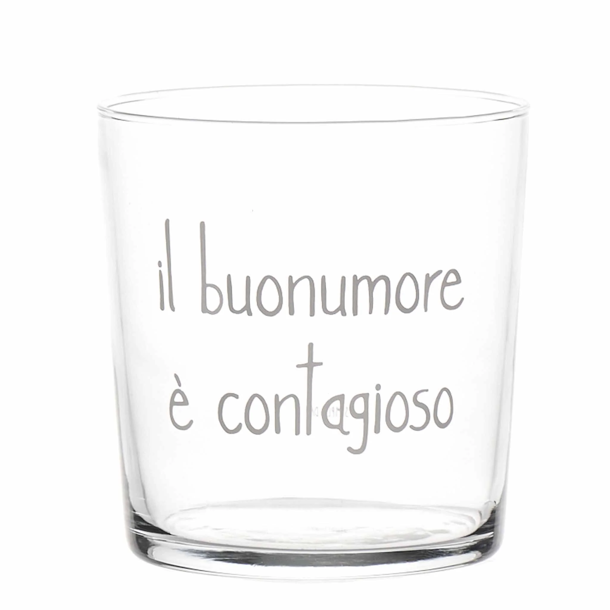 Set 6 bicchieri acqua Il buon umore è contagioso - Image 3