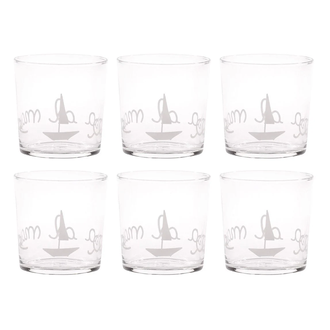 Set 6 Bicchieri acqua Casa al Mare - Image 2