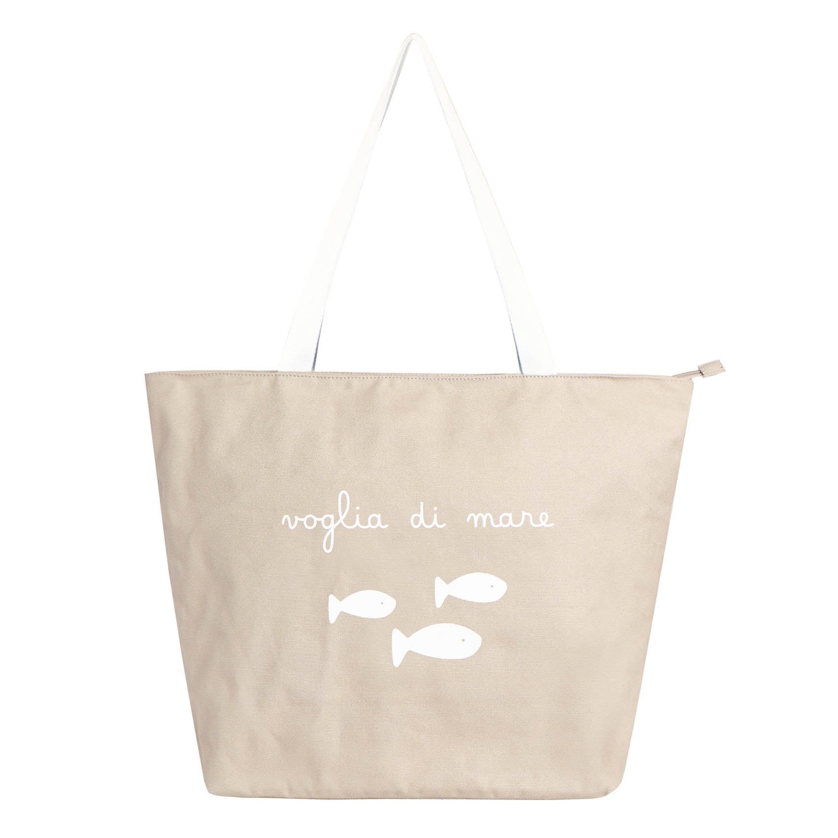 Borsa in canvas Voglia di mare - Sabbia - Image 2