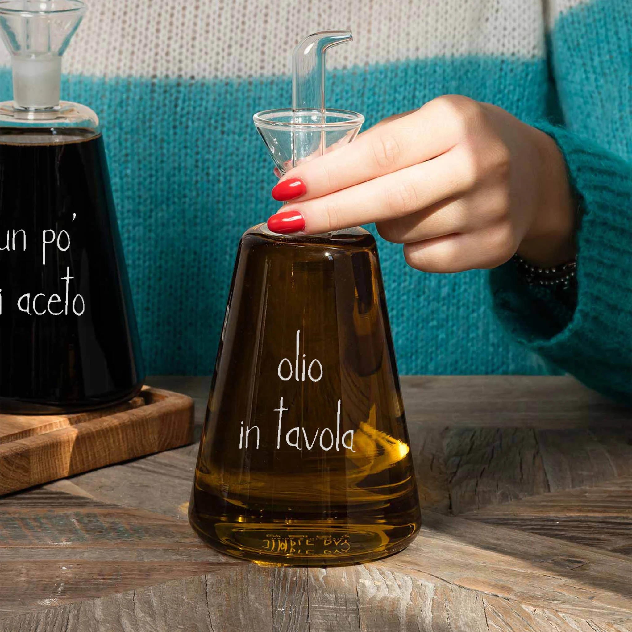 Bottiglia Conica Olio in tavola 500 ml