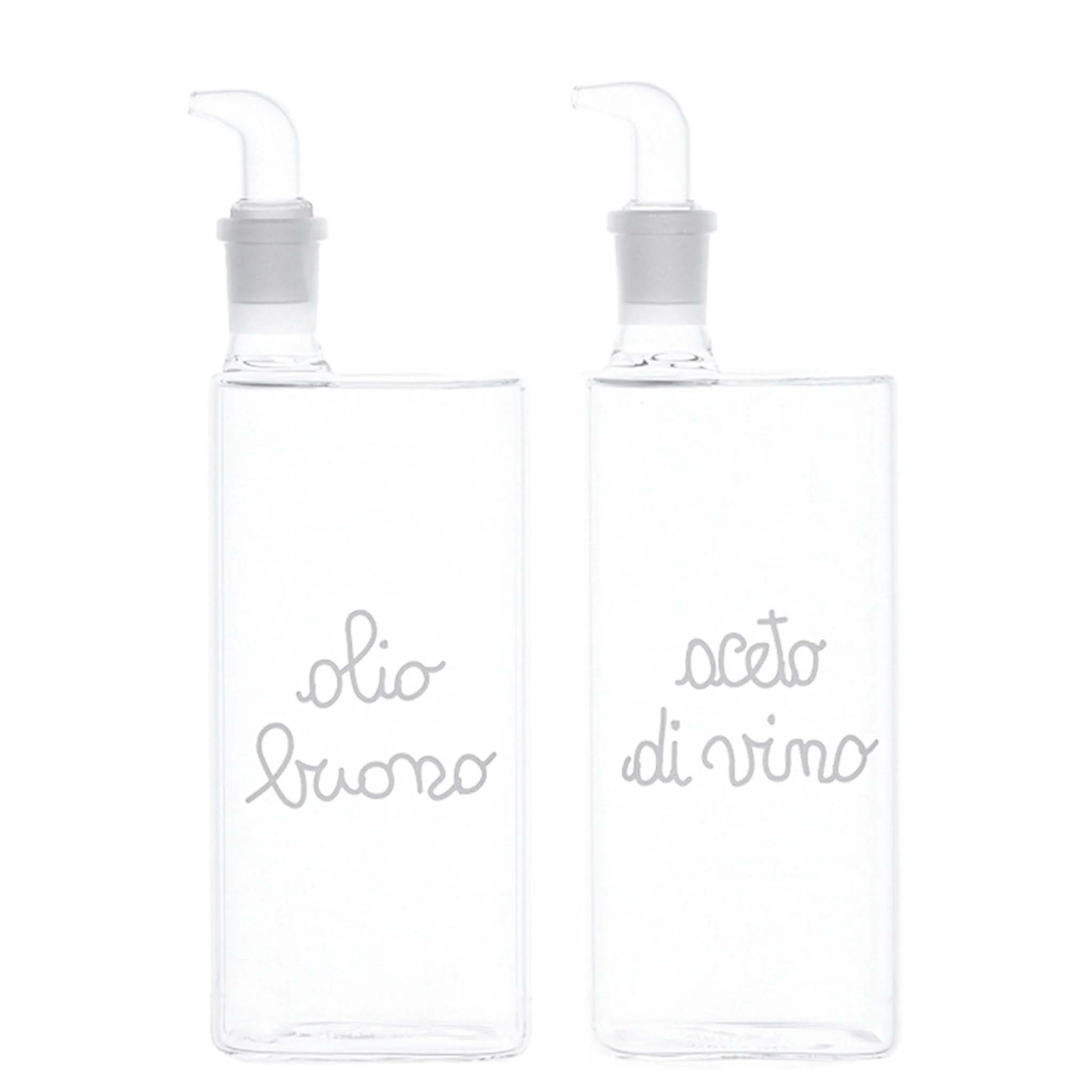 Set 2 Bottiglie Olio Buono - Aceto di Vino 2x400ml - Image 2