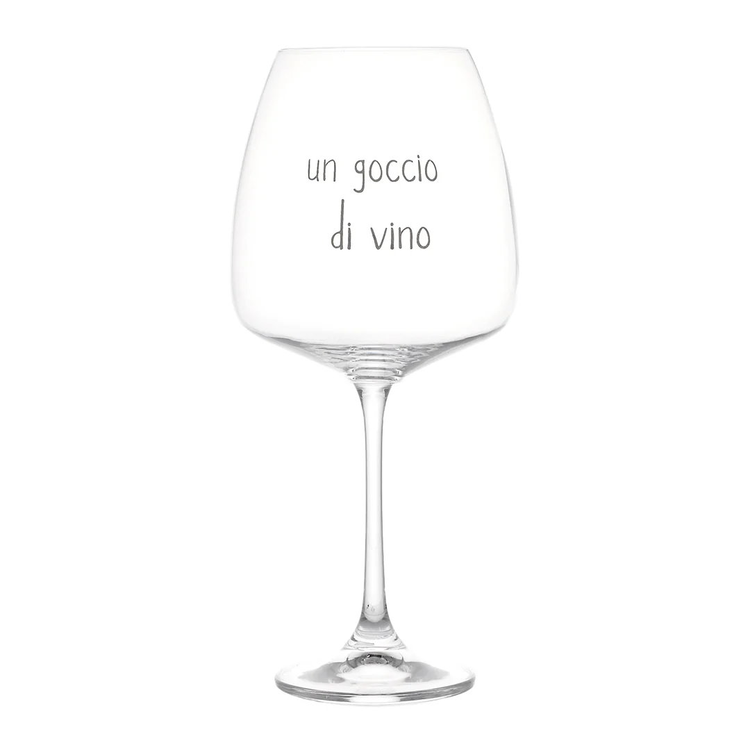 Set 2 calici vino Un goccio di vino 77cl - Image 3