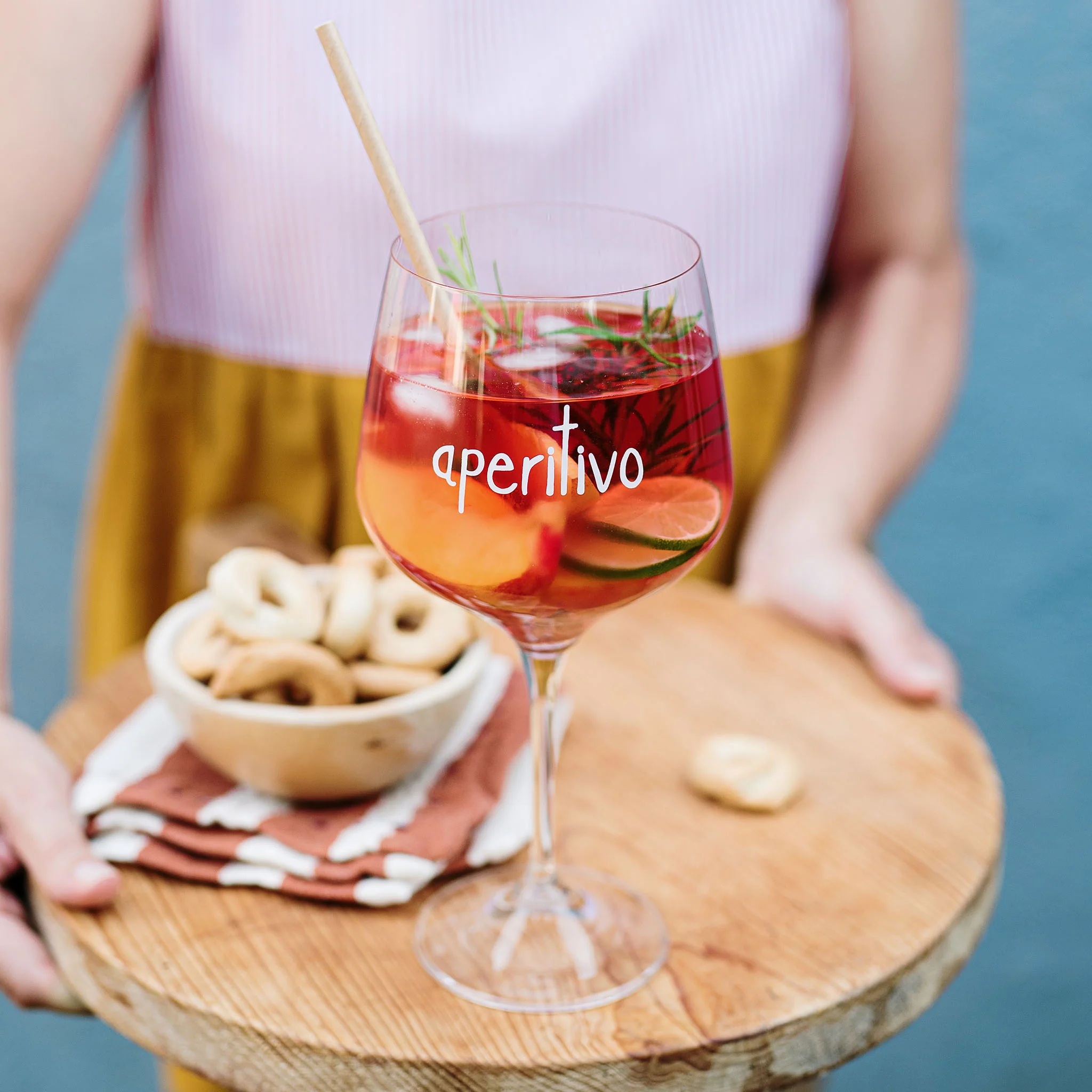 Set 2 calici cocktail Aperitivo 82cl