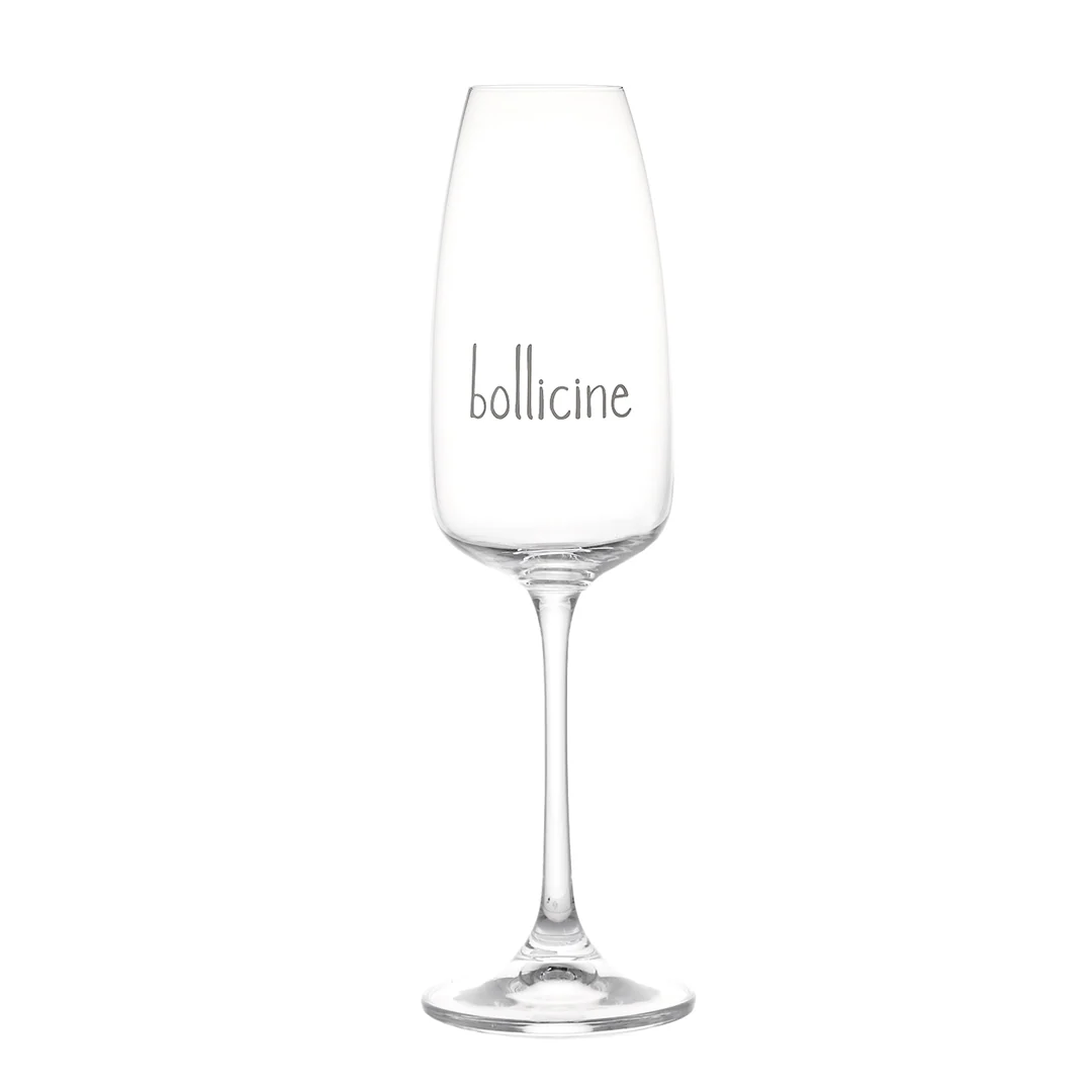 Set 2 calici flute Bollicine 29cl - Image 3
