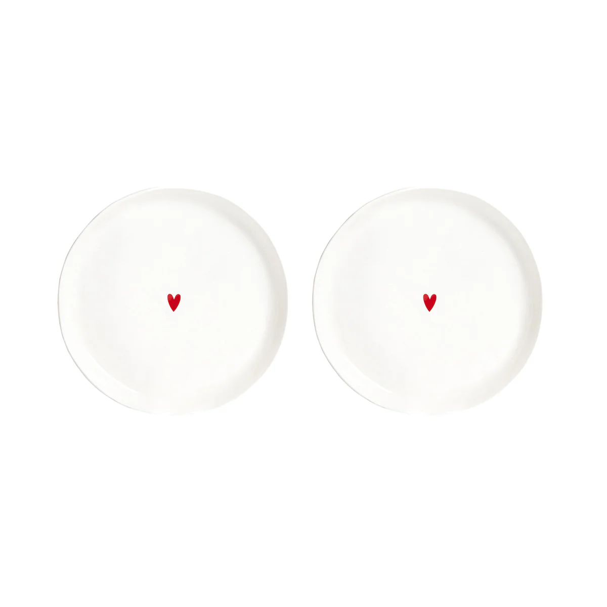 Set 2 Piatti da dessert Cuore - Image 2