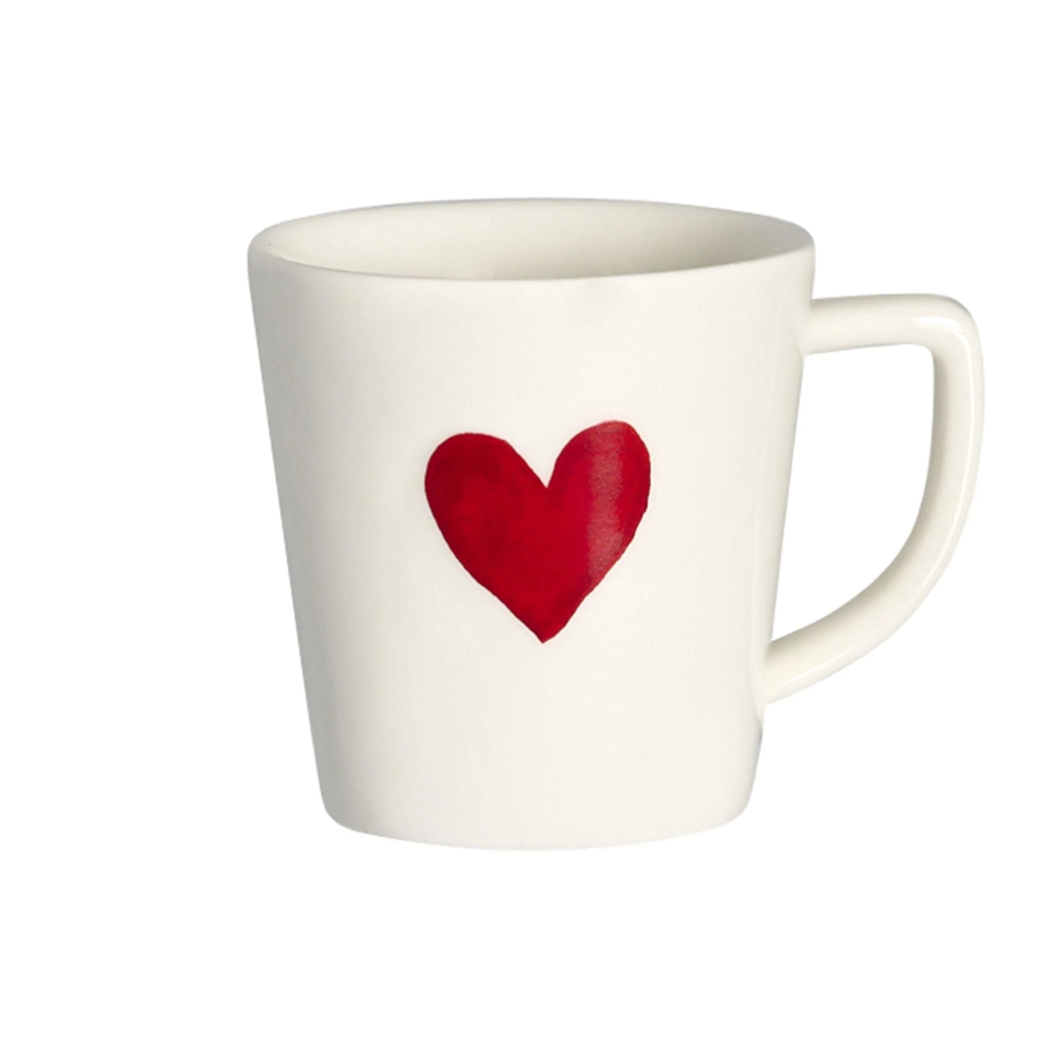 Set 2 tazzine espresso Cuore rosso - Image 2