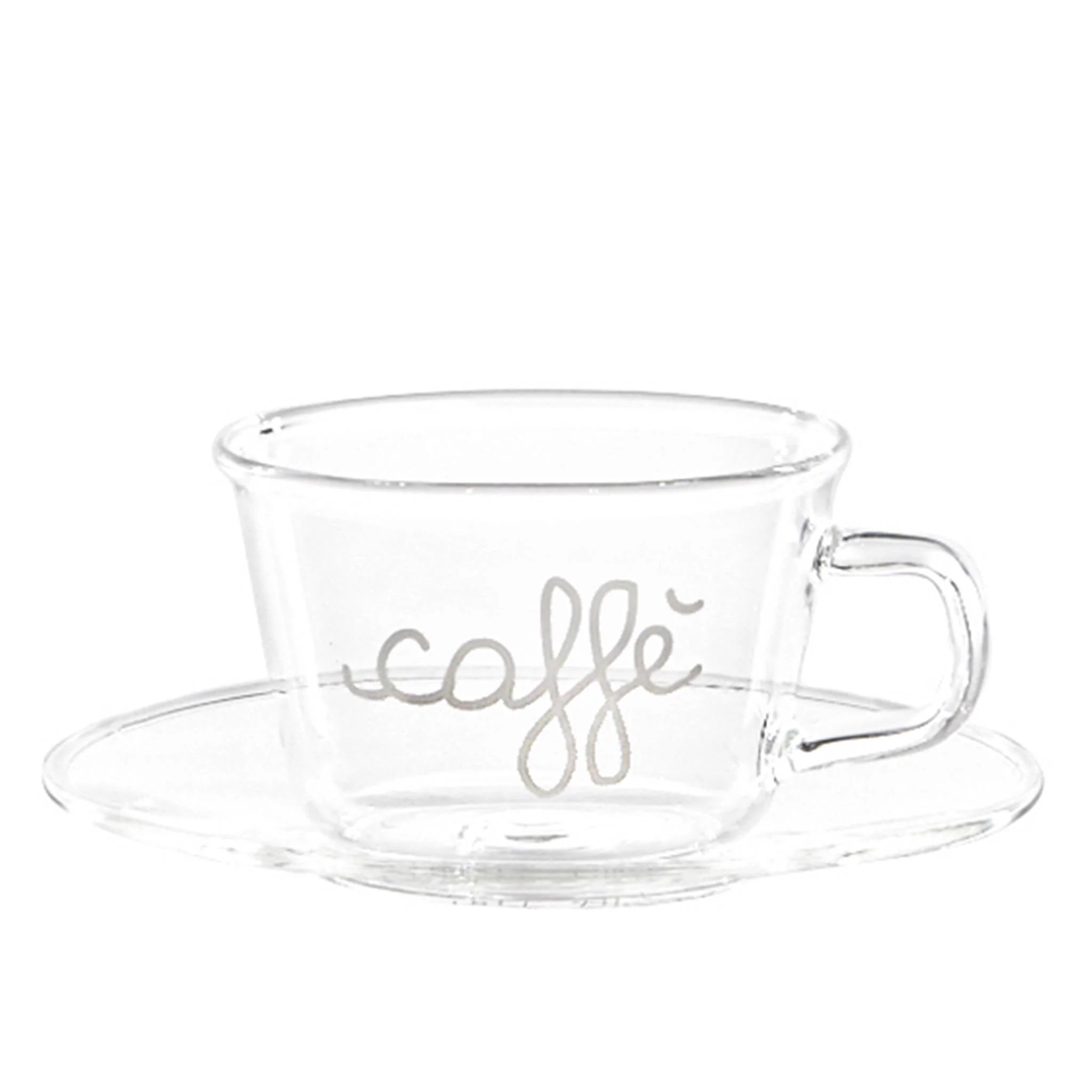 Set 2 tazzine espresso con piattino Pausa Caffè - Image 3