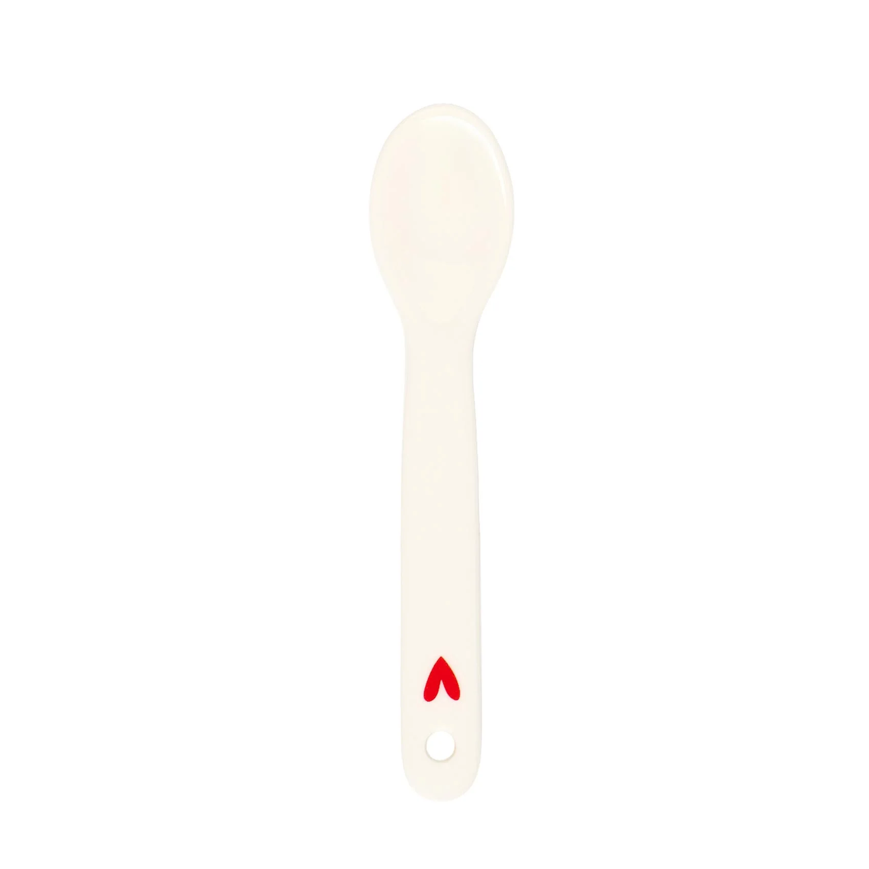 Set 6 cucchiaini in gres Cuore Rosso - Image 3